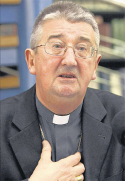 FRUSTRATED: Archbishop Diarmuid Martin